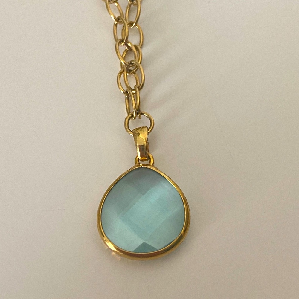 Stella & Dot Small Stone Serenity Pendant